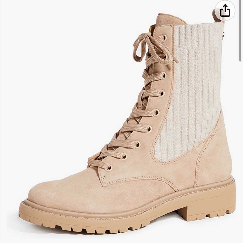 Sam Edelman Women's Lydell Boots, color Sesame. Size 8